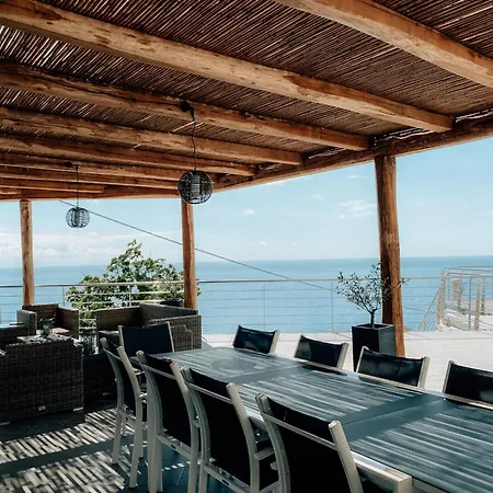 Donna Ca Con Vista Mare E Piscina Privata ヴィラ